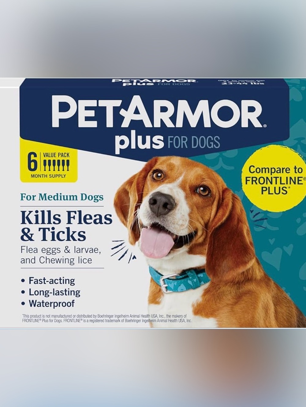 PetArmor Plus for Medium Dogs Bundle of 2